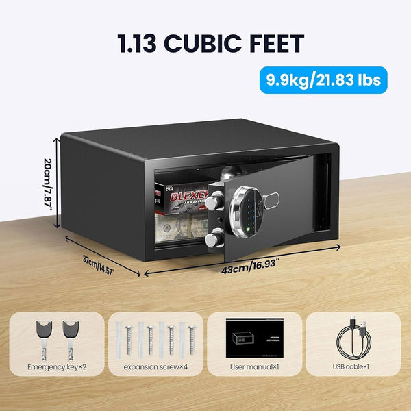 Grimtron Biometric Gun Safe (0.80 cu. ft.)