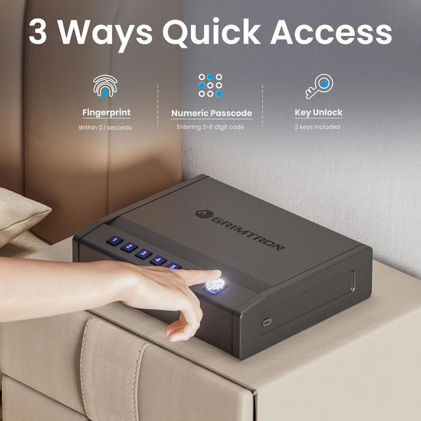 Grimtron Biometric Safe Box