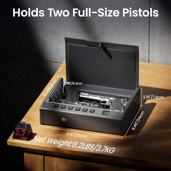 Grimtron Biometric Gun Safe for Handgun