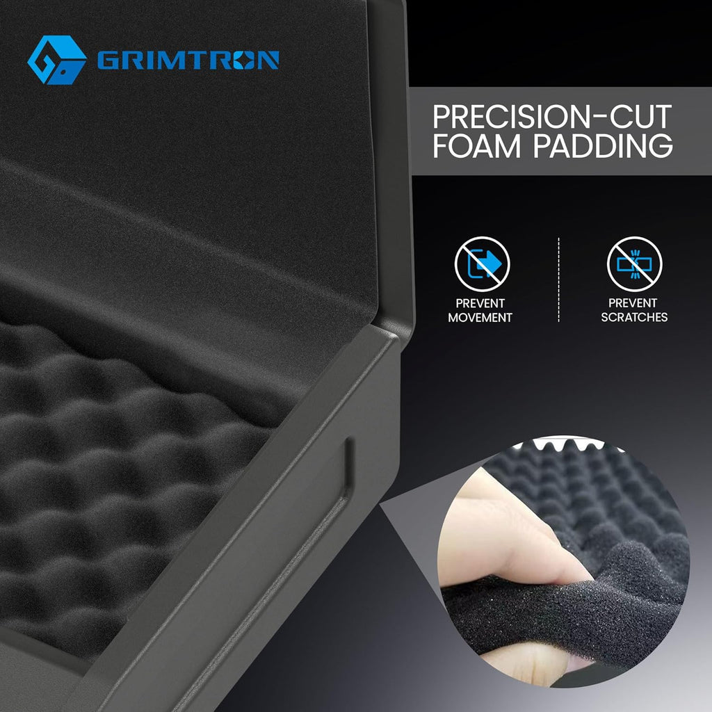 Coffre-fort Biométrique Grimtron VT01 Pour Pistolet – Charge Sans Fil Intégrée – Gris